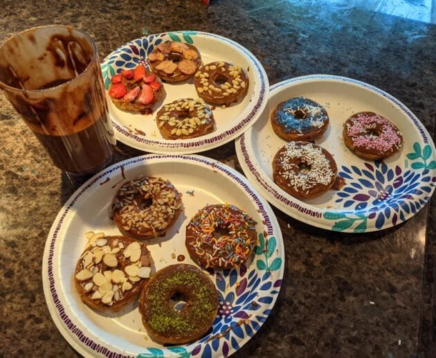 Baked Gluten-Free Donuts with Chocolate Glaze (Dairy-Free, Soy-Free)
