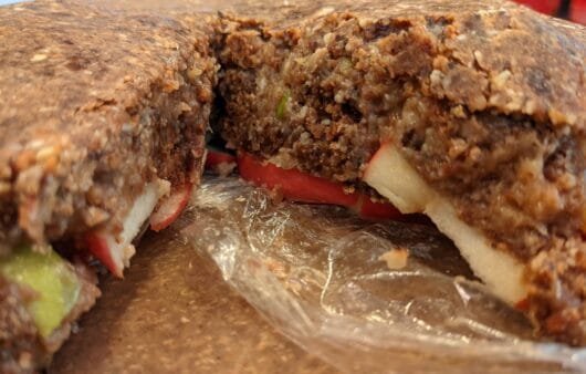 Raw Apple Energy Sandwich (No-Bake, Gluten-Free, Dairy-Free)