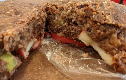 Raw Apple Energy Sandwich (No-Bake, Gluten-Free, Dairy-Free)