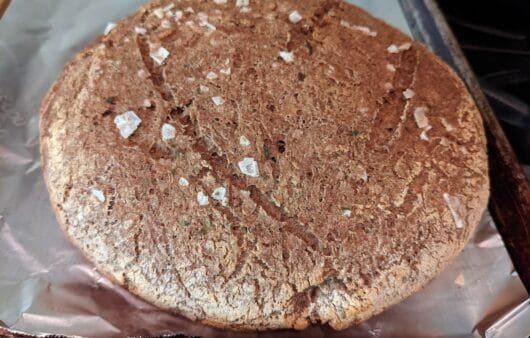 Rustic Gluten-Free Herb Bread (DF, SF, GF)