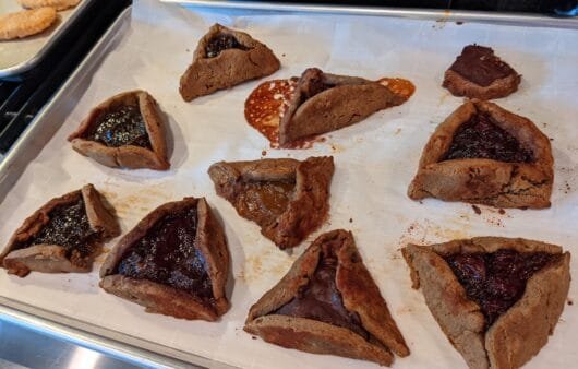 Hamantaschen rústicas sin gluten (sin gluten, sin lácteos, sin gluten)