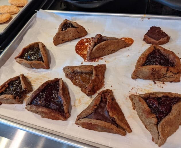 Rustic Gluten-Free Hamantaschen (GF, DF, SF)
