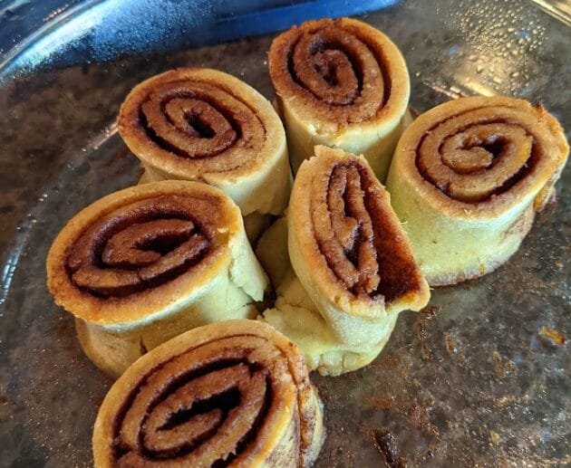 Japanese Sweet Potato Mini Cinnamon Rolls (GF + DF)