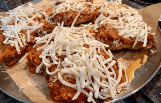 Crispy Dairy-Free & Gluten-Free Chicken Parmesan