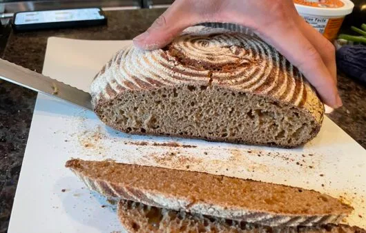 Rustic Gluten-Free Sourdough Boule (Soy-Free, Dairy-Free)