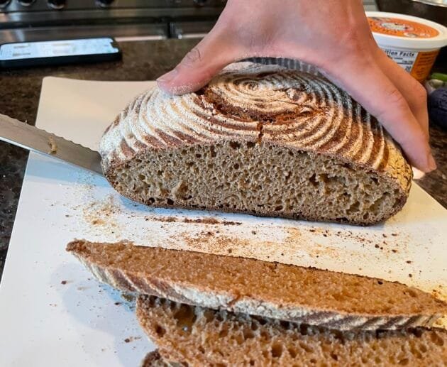 Rustic Gluten-Free Sourdough Boule (Soy-Free, Dairy-Free)