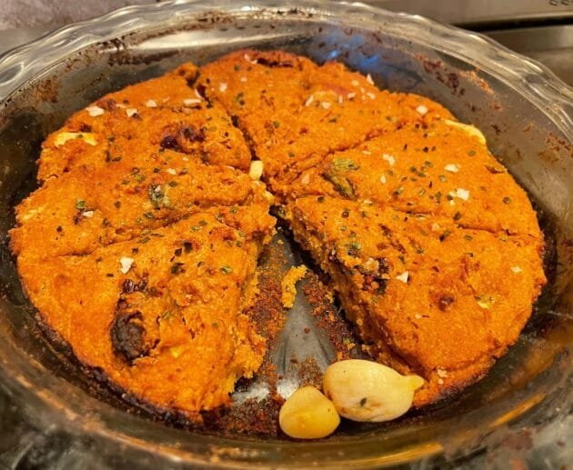 Savory Sweet Potato Skillet Bread (Gluten-Free, Soy-Free, Dairy-Free)