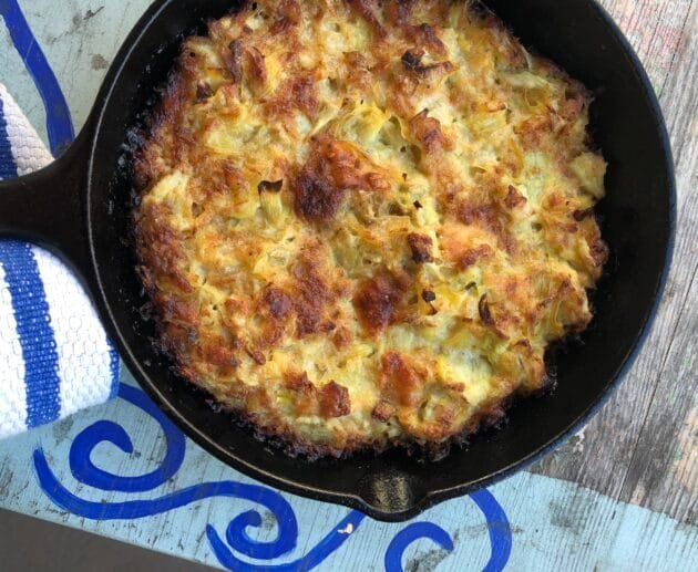 Dairy-Free Gluten-Free Artichoke Skillet Dip