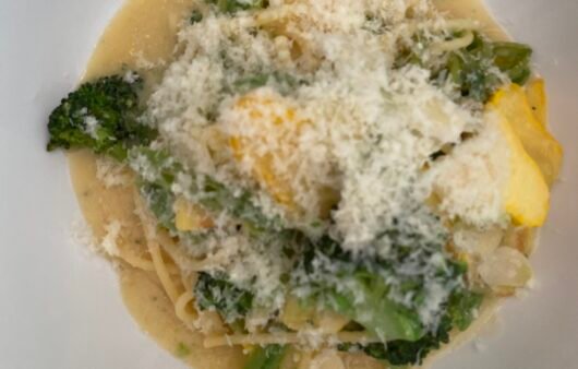 Creamy Dairy-Free Vegetable Pasta (Gluten-Free)