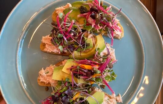 Avocado and Smoked Salmon Toasts