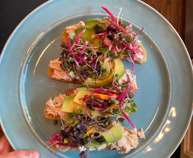 Avocado and Smoked Salmon Toasts