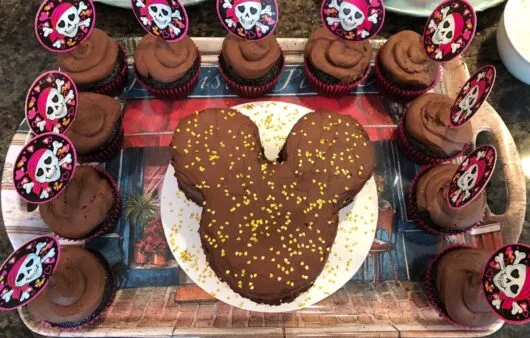 Pirate Party Chocolate Cupcakes & Mickey Cake (Gluten-Free, Soy-Free, Dairy-Free)