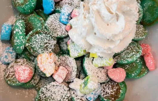 Lucky Charms Mini Pancake Bowl