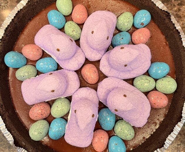 Easter Chocolate Marshmallow Tart