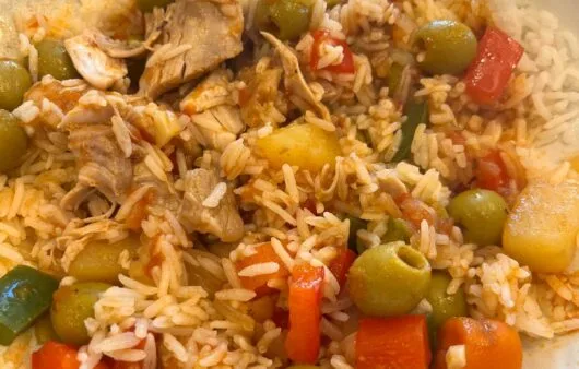 Arroz con Pollo Tropical (Gluten-Free, Soy-Free, Dairy-Free)