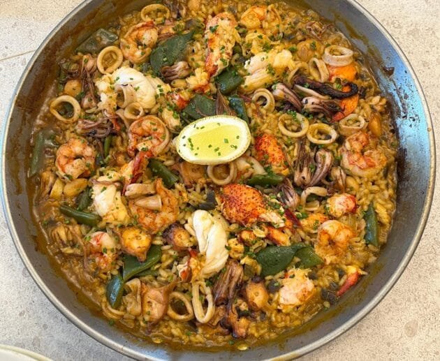 Seafood Paella (Gluten-Free, Soy-Free, Dairy-Free)
