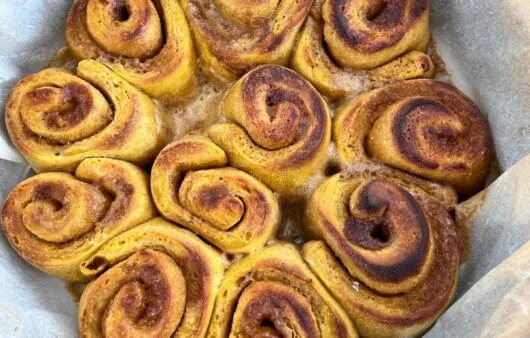 Pumpkin Cinnamon Rolls (Gluten-Free, Soy-Free, Dairy-Free)