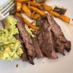 Steak Fajita Plate with Guacamole (Gluten-Free, Soy-Free, Dairy-Free)