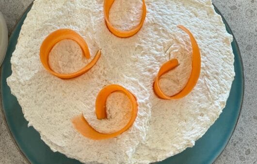 Whipped Carrot Cloud Cake (Gluten-Free, Soy-Free, Dairy-Free)
