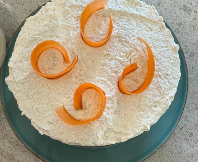 Whipped Carrot Cloud Cake (Gluten-Free, Soy-Free, Dairy-Free)