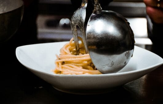 Hemp & Cashew Spaghetti Alfredo with Peas (Vegan, Dairy-Free, Gluten-Free, Soy-Free)