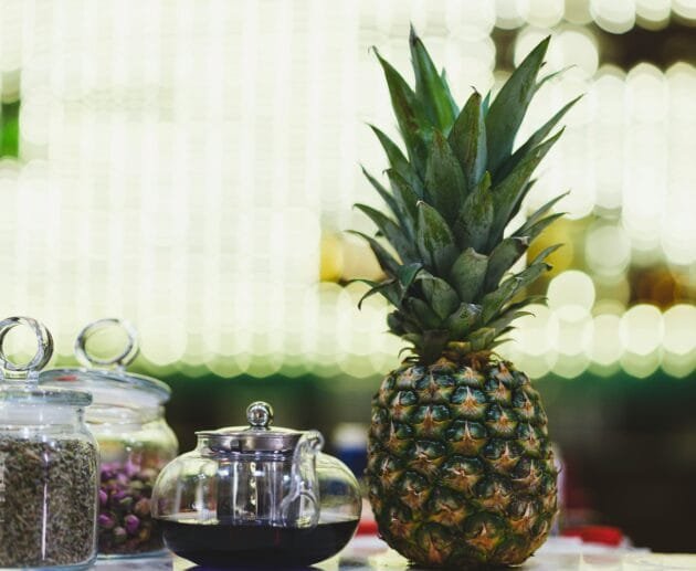 Pineapple Basil Cold Steeped Tea (Gluten-Free, Dairy-Free, Soy-Free)