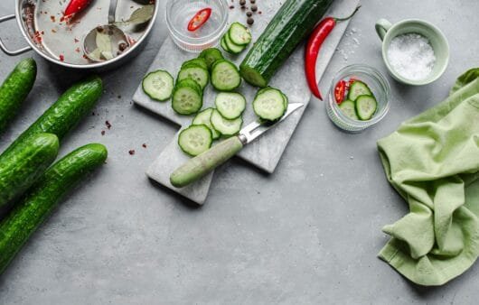 Smashed Cucumber Salad with Hemp Hearts (Gluten-Free, Dairy-Free, Soy-Free)